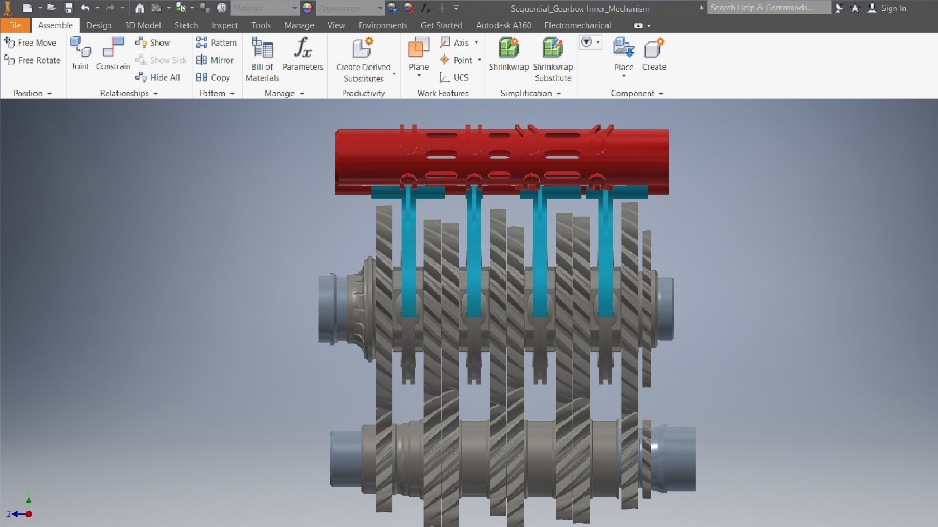 Off road Gearbox 3d model 3D model_14