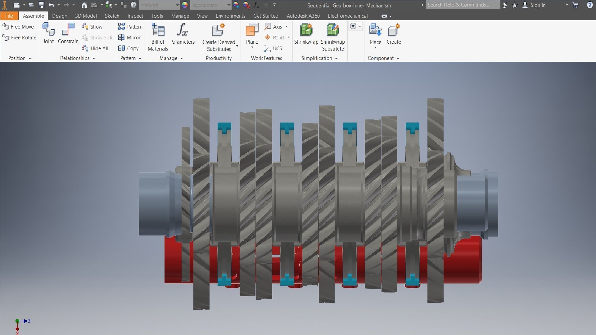 Off road Gearbox 3d model 3D model_17