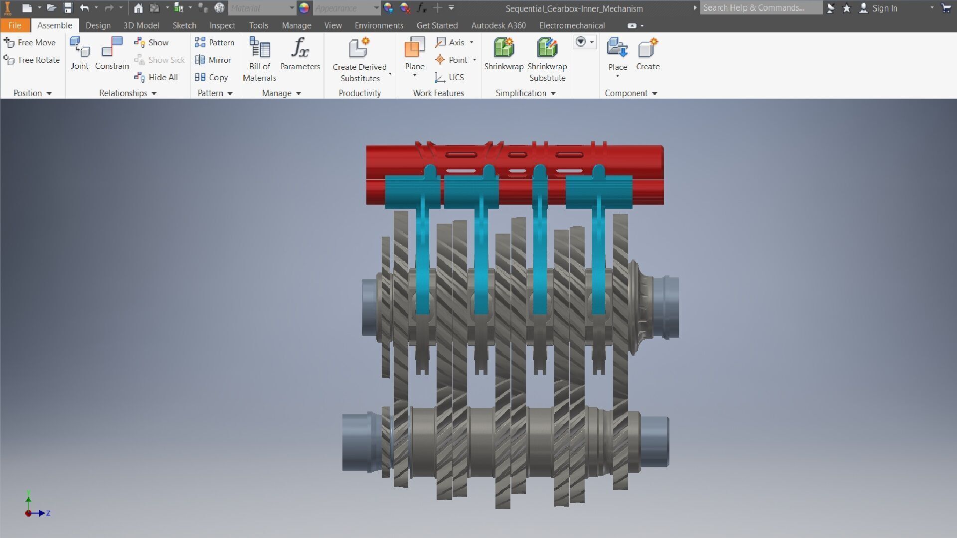 Off road Gearbox 3d model 3D model_10