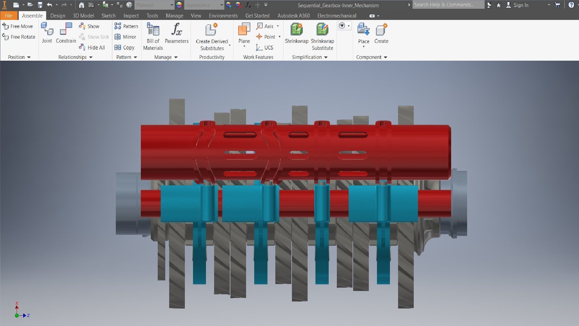 Off road Gearbox 3d model 3D model_16
