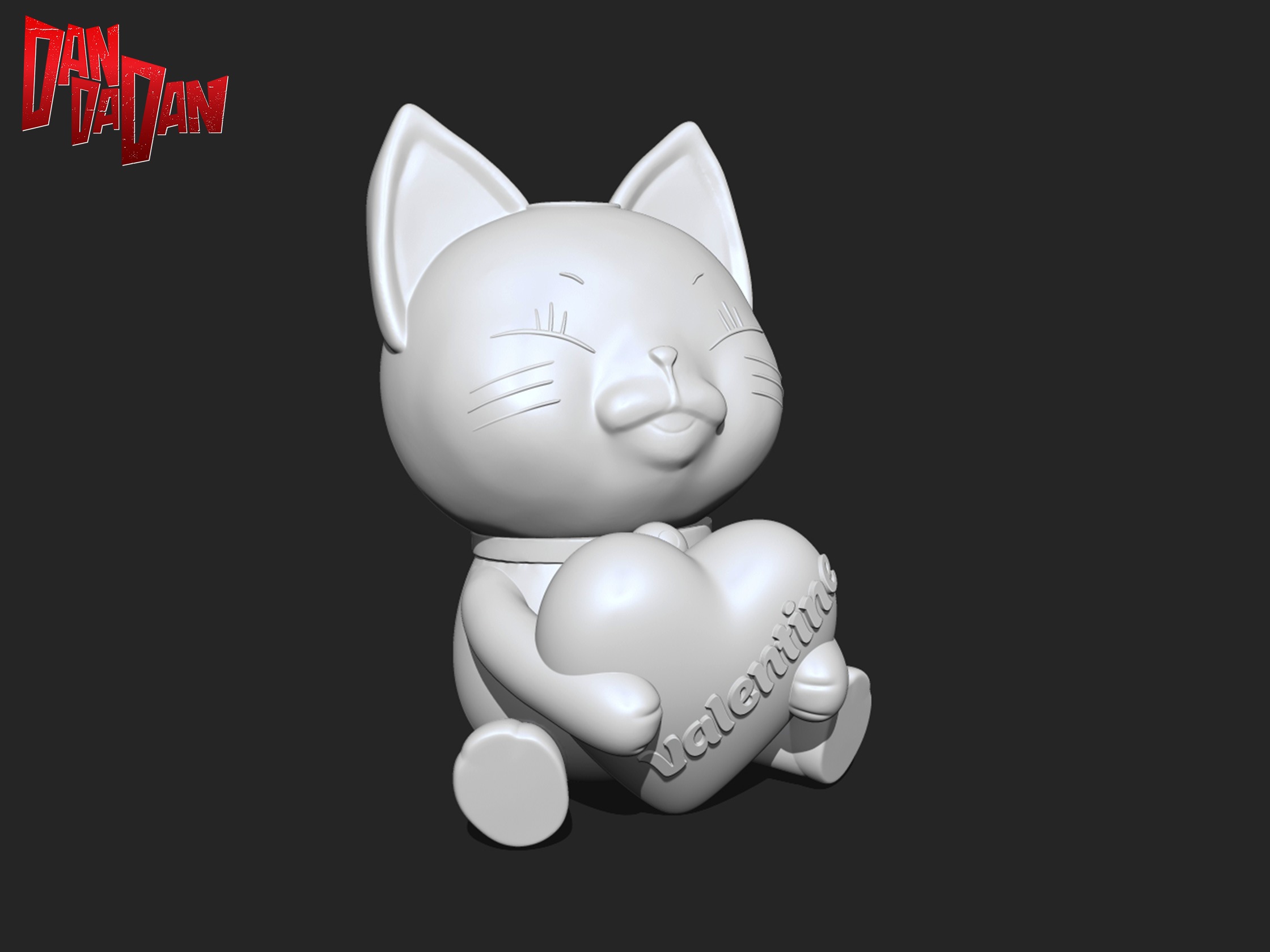 Dandadan Turbo Doll Valentine Special Model 3D print model_6