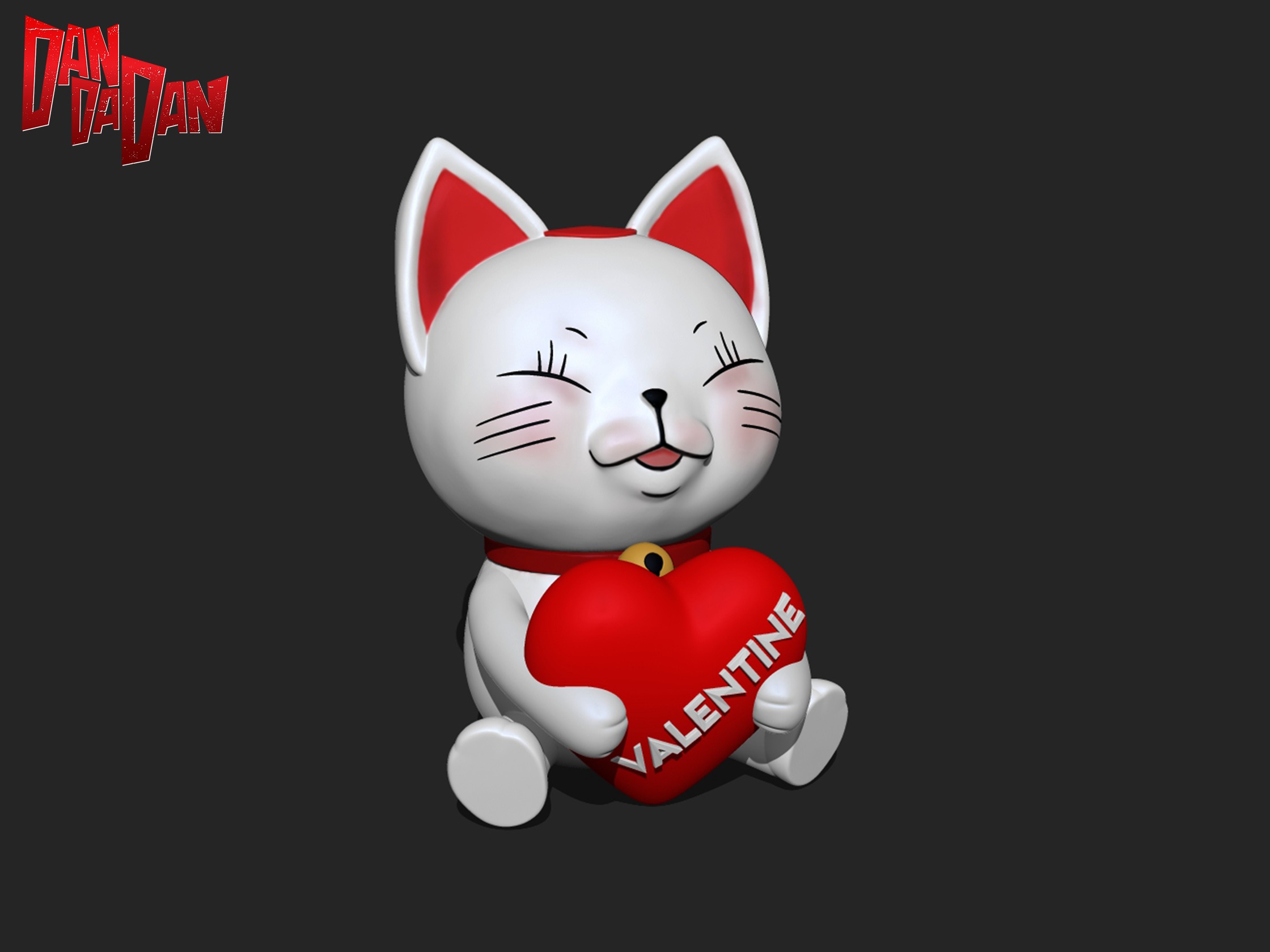 Dandadan Turbo Doll Valentine Special Model 3D print model_1