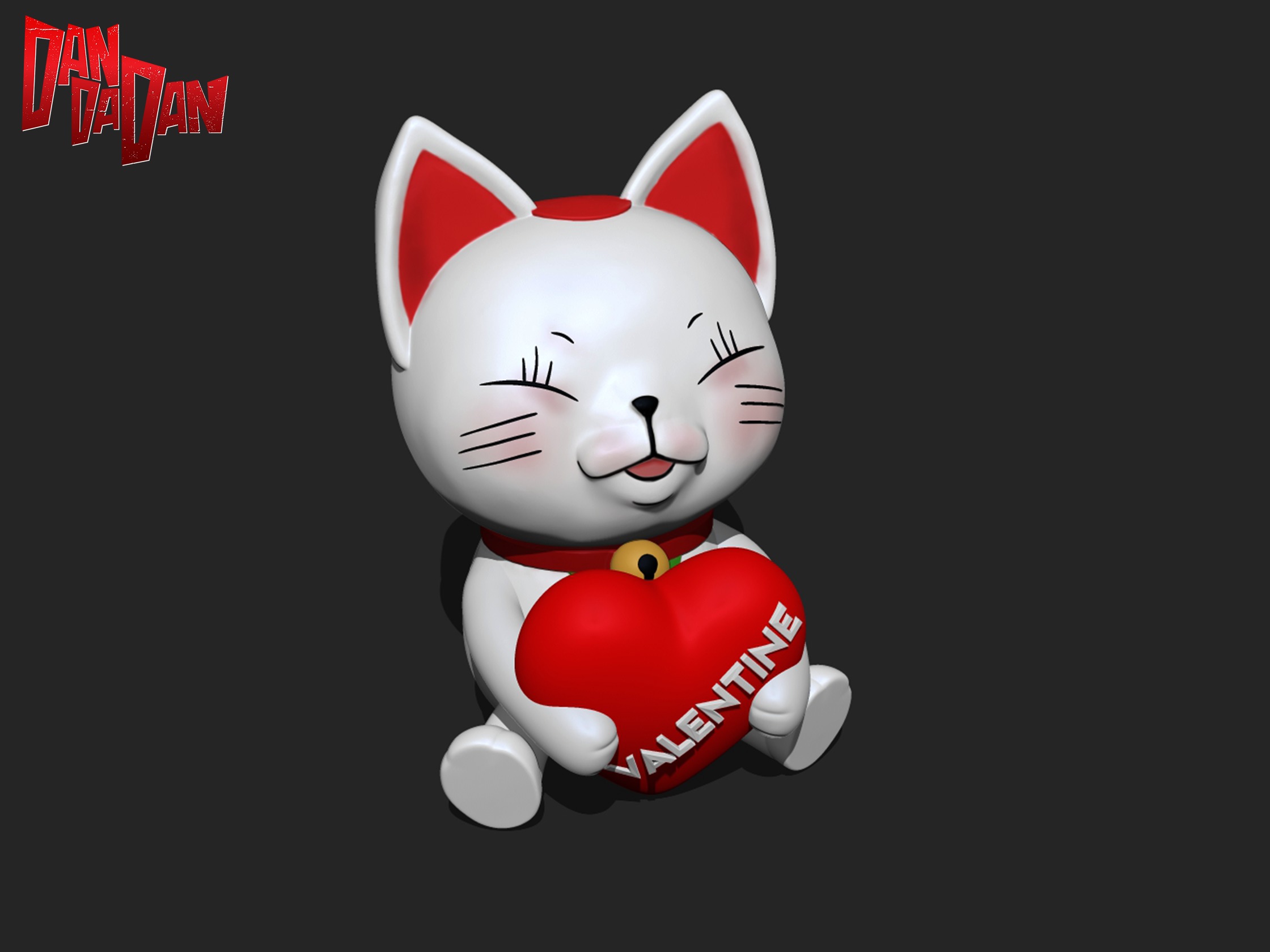 Dandadan Turbo Doll Valentine Special Model 3D print model_2