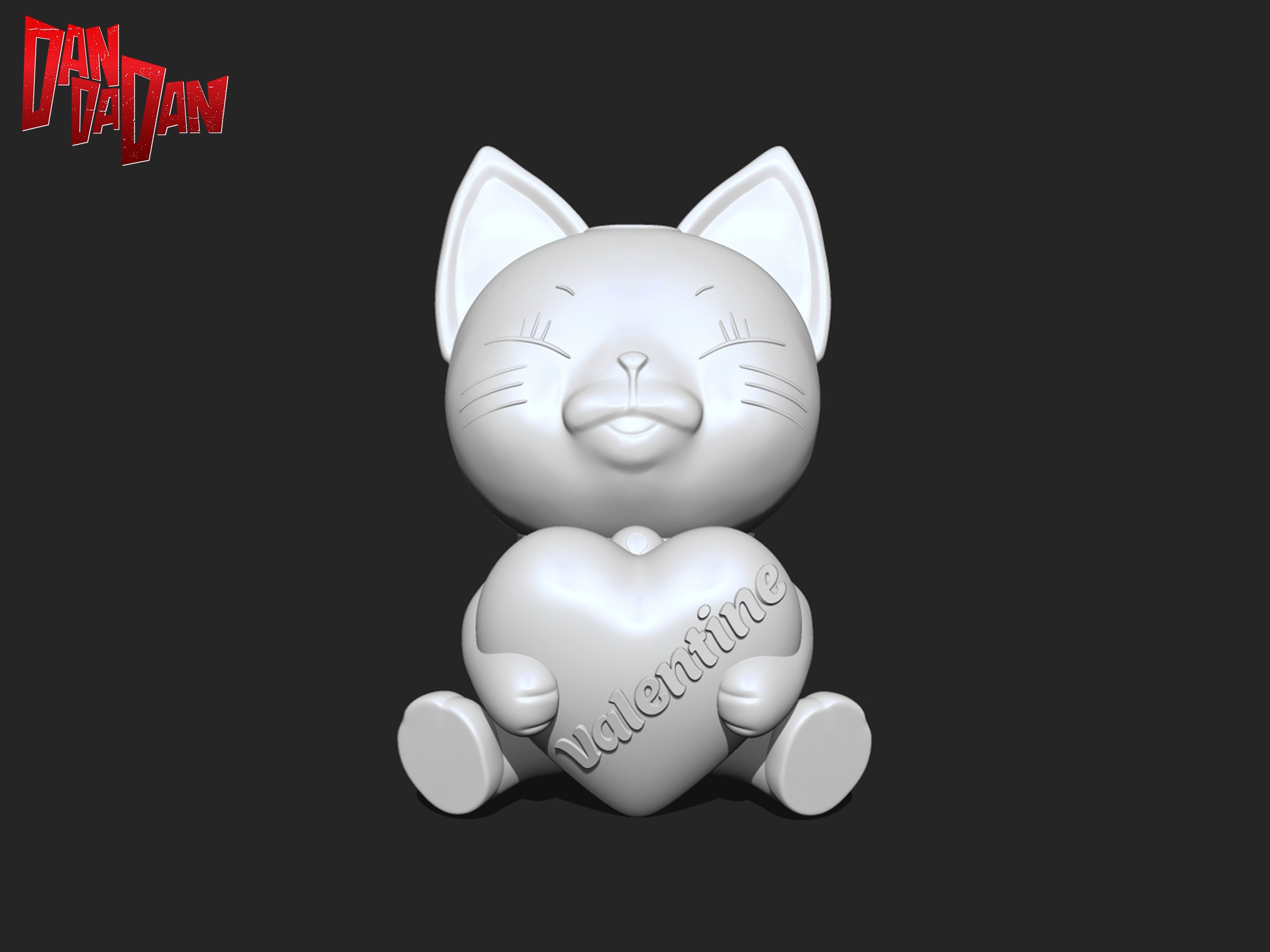 Dandadan Turbo Doll Valentine Special Model 3D print model_5