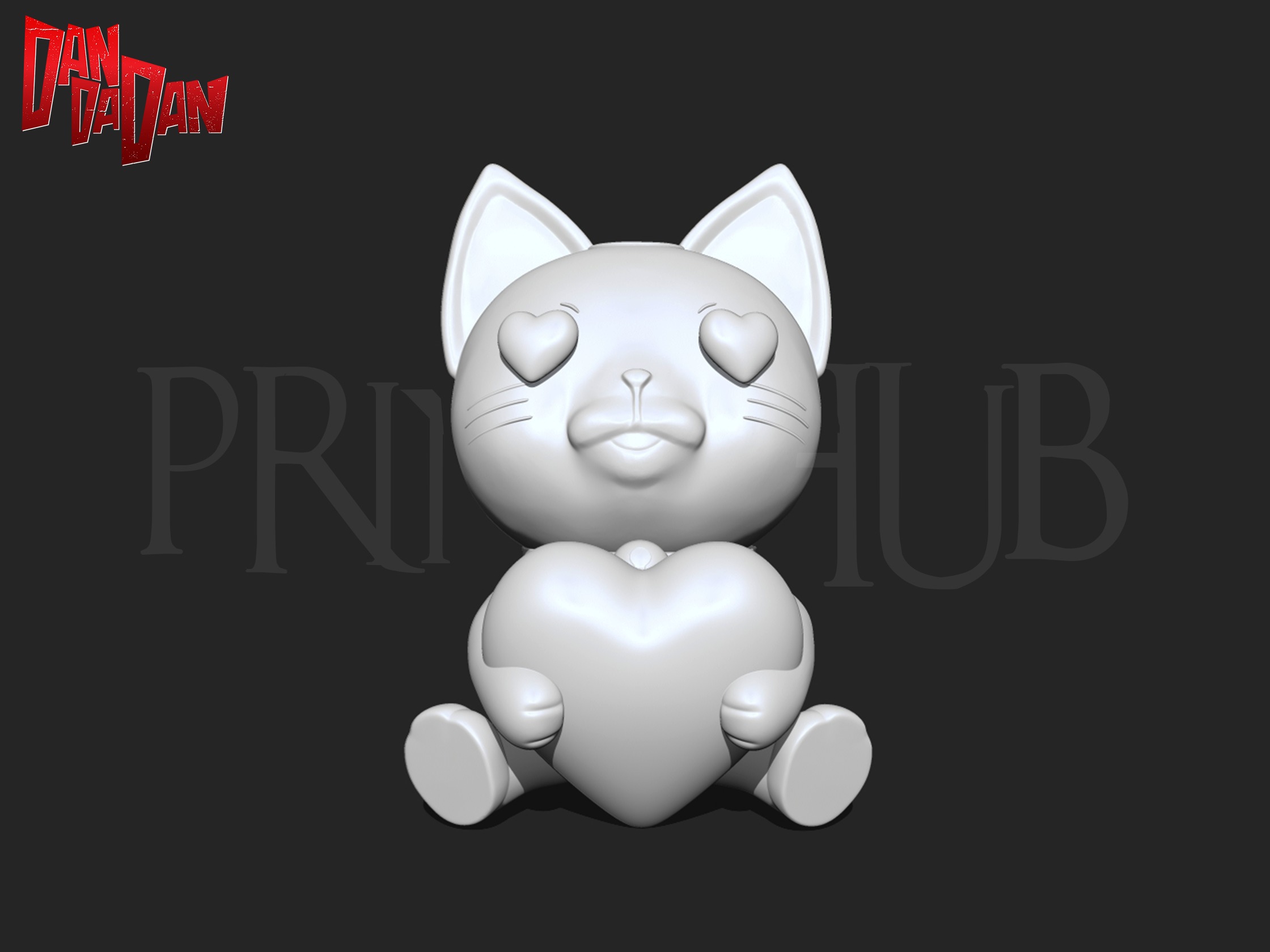 Dandadan Turbo Doll Valentine Special Model 3D print model_5