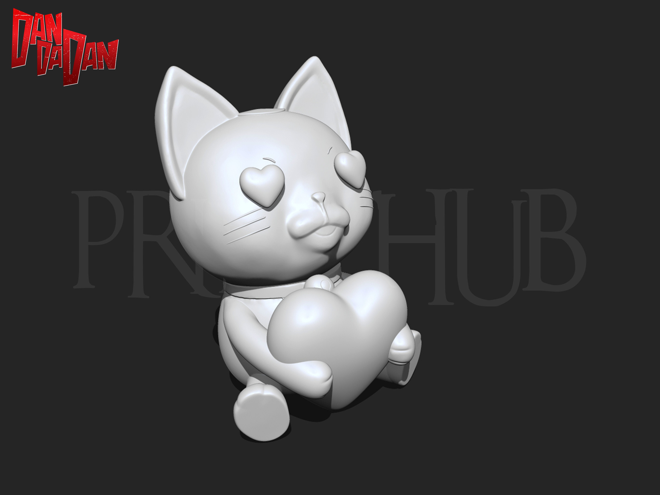 Dandadan Turbo Doll Valentine Special Model 3D print model_6