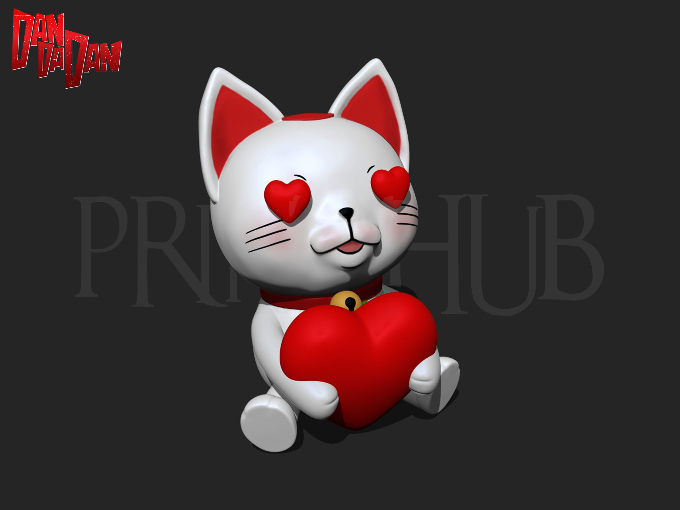Dandadan Turbo Doll Valentine Special Model 3D print model_1