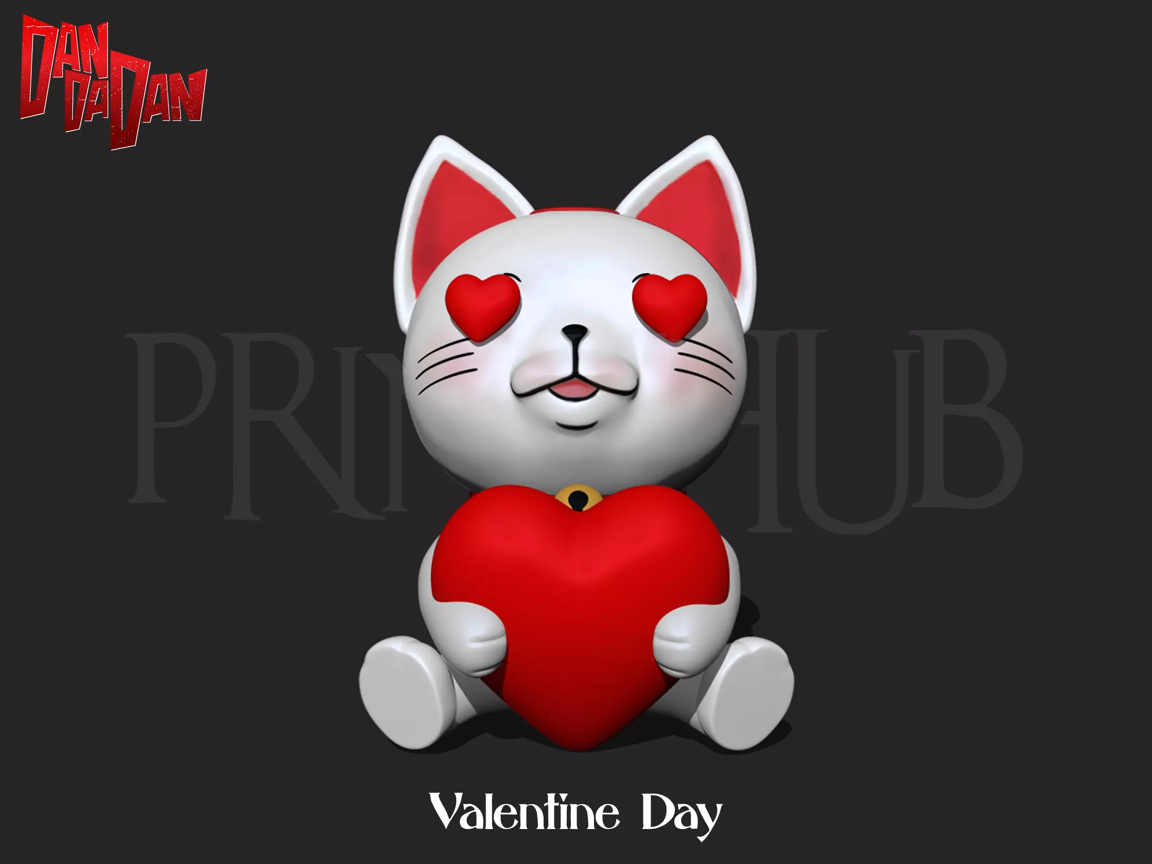 Dandadan Turbo Doll Valentine Special Model 3D print model_0