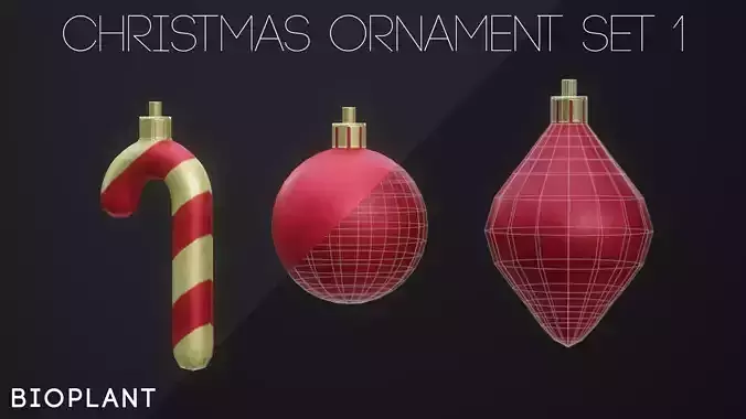 Christmas Ornament Set 1