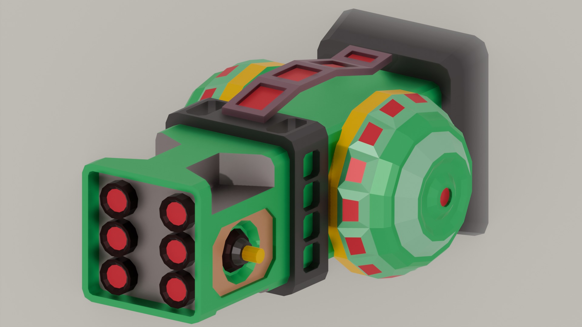 Space Ships Packs Low Poly Low-poly 3D model_11