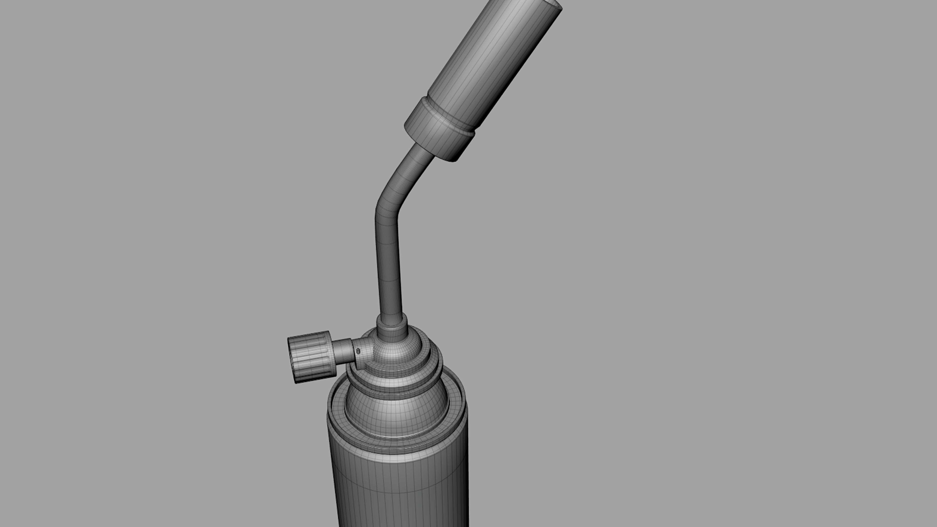 Portable Gas Burner- 3D model 3D model_3