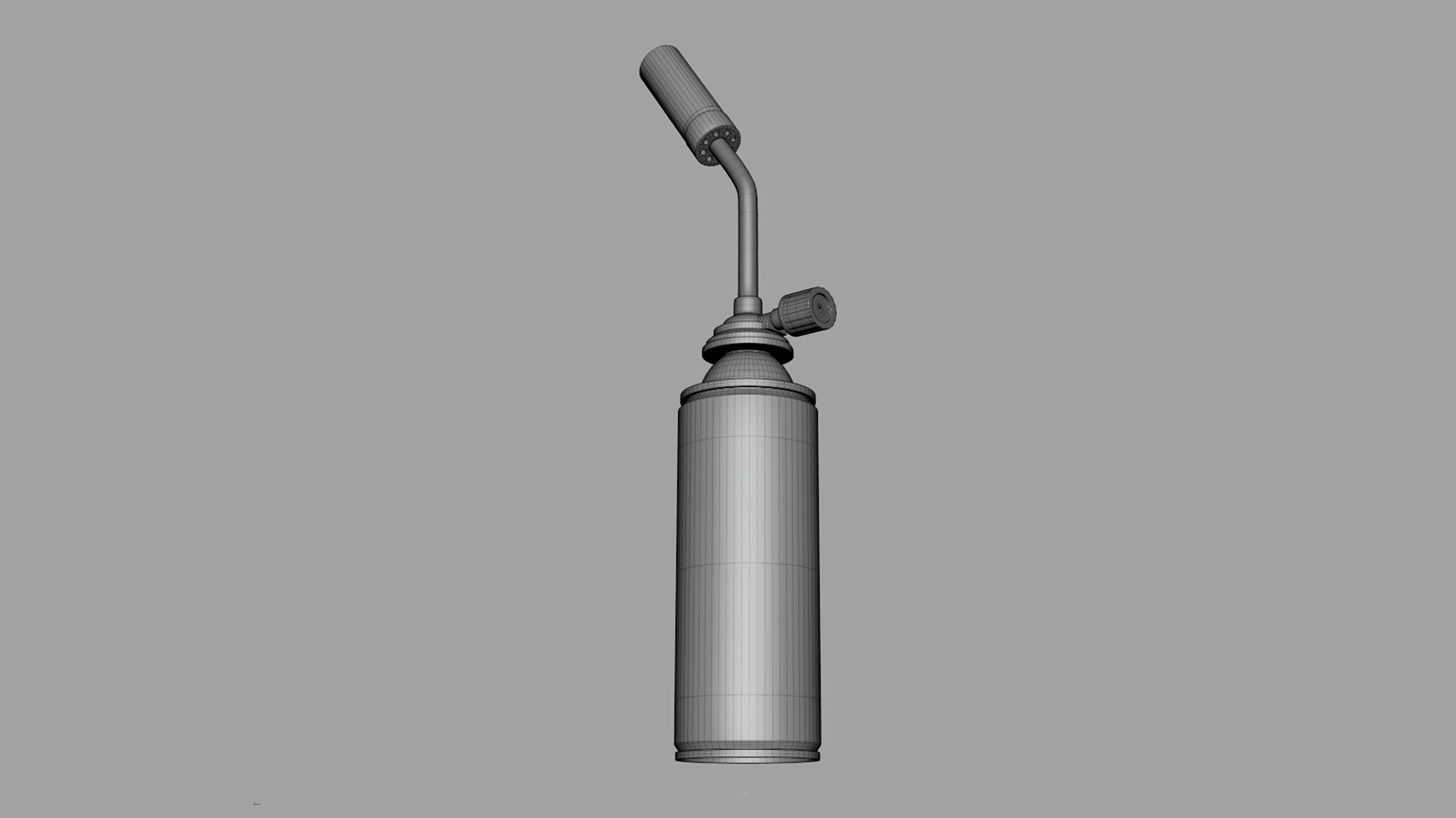 Portable Gas Burner- 3D model 3D model_1
