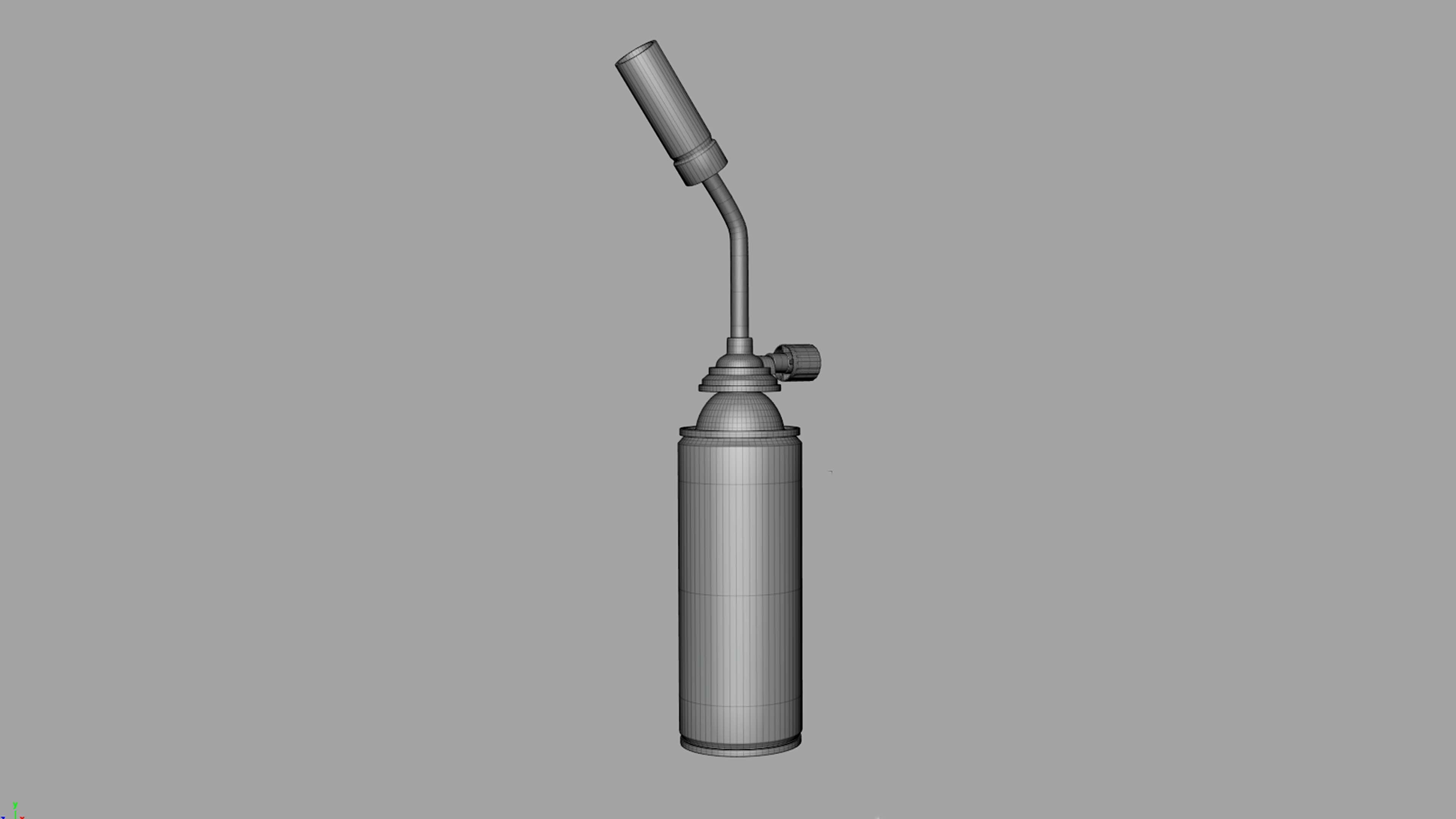 Portable Gas Burner- 3D model 3D model_5
