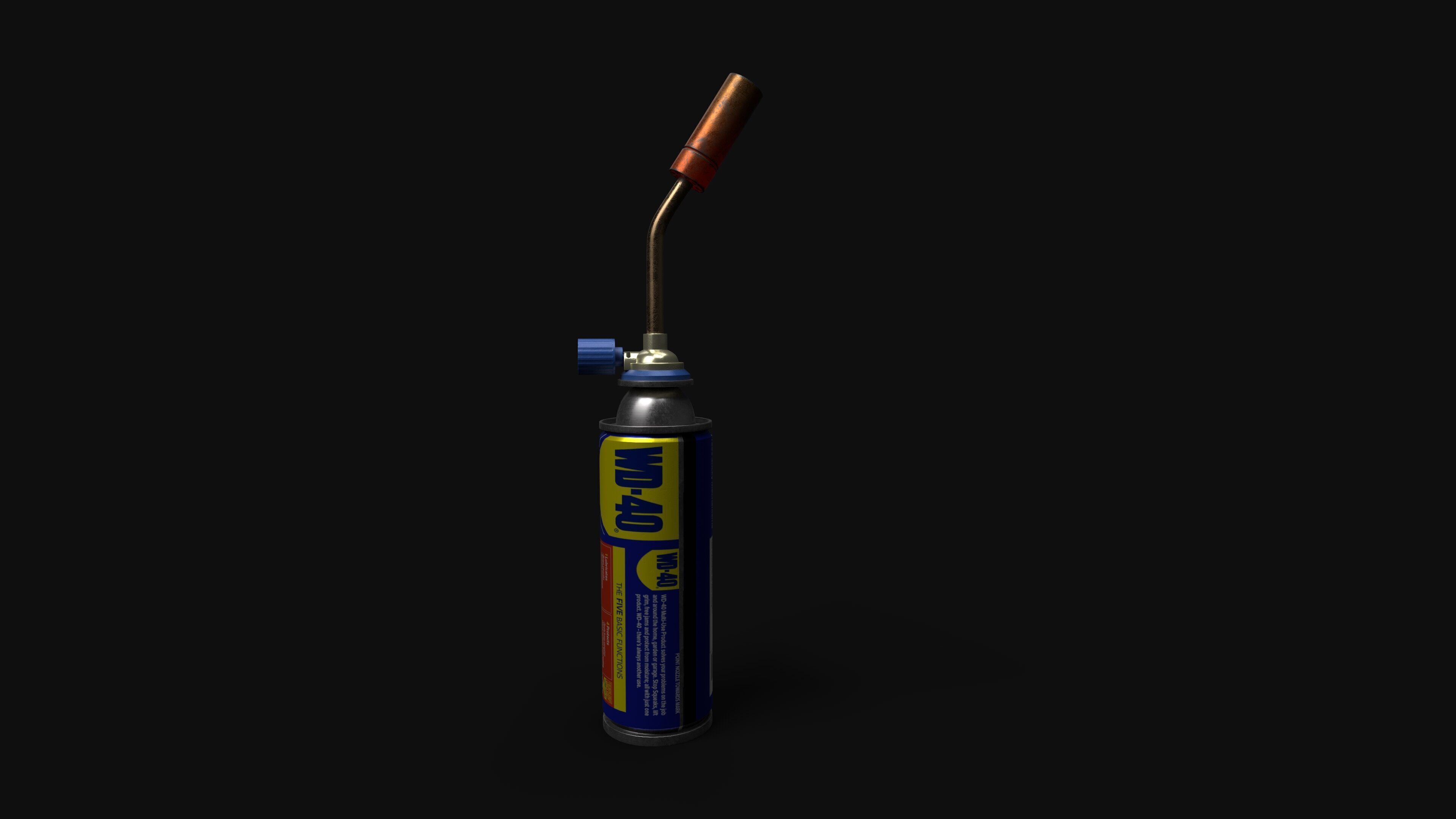 Portable Gas Burner- 3D model 3D model_4