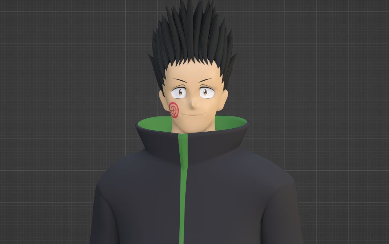 Heisuke Mashimo - Sakamoto Days 3D model_8