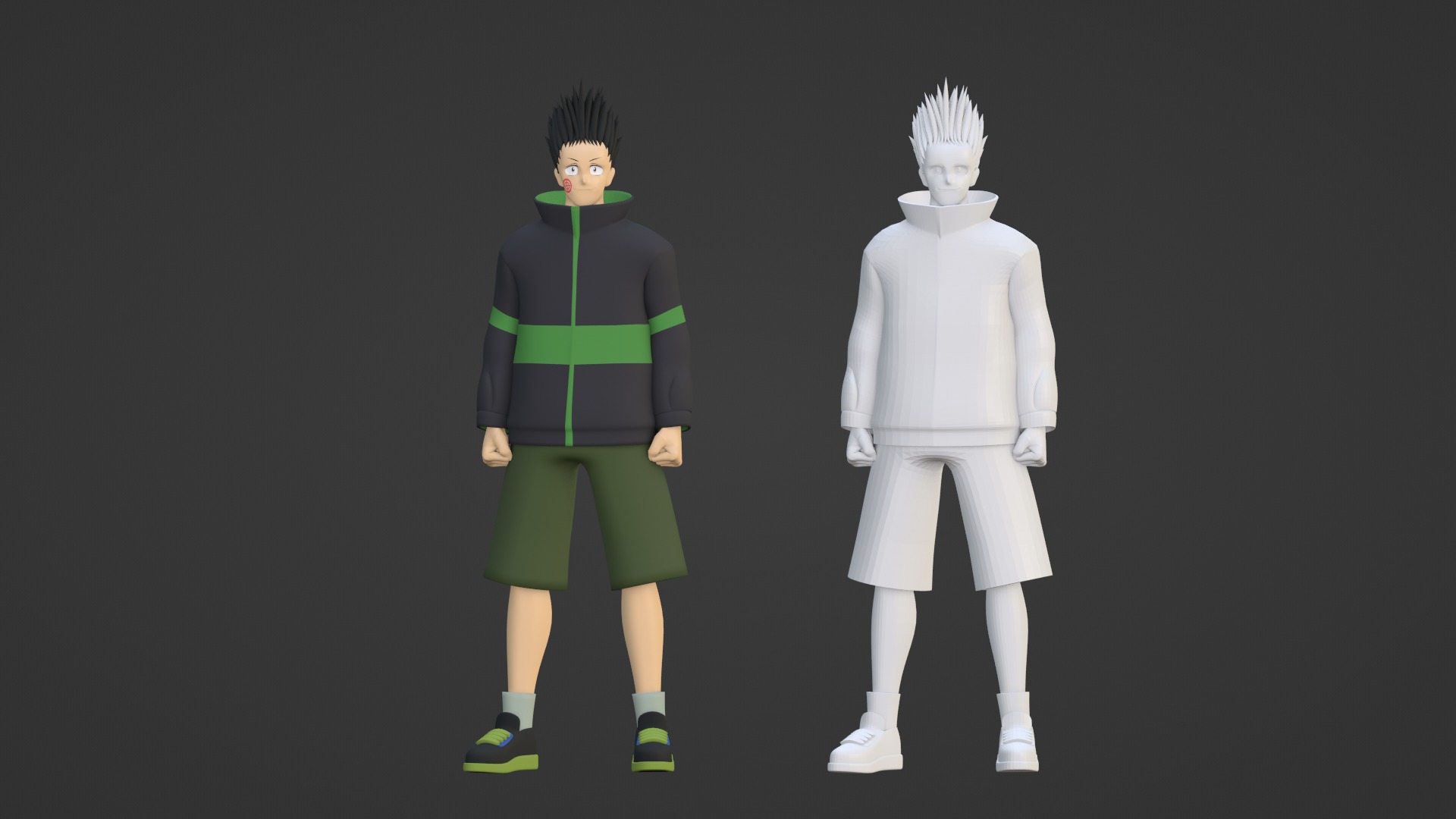 Heisuke Mashimo - Sakamoto Days 3D model_16