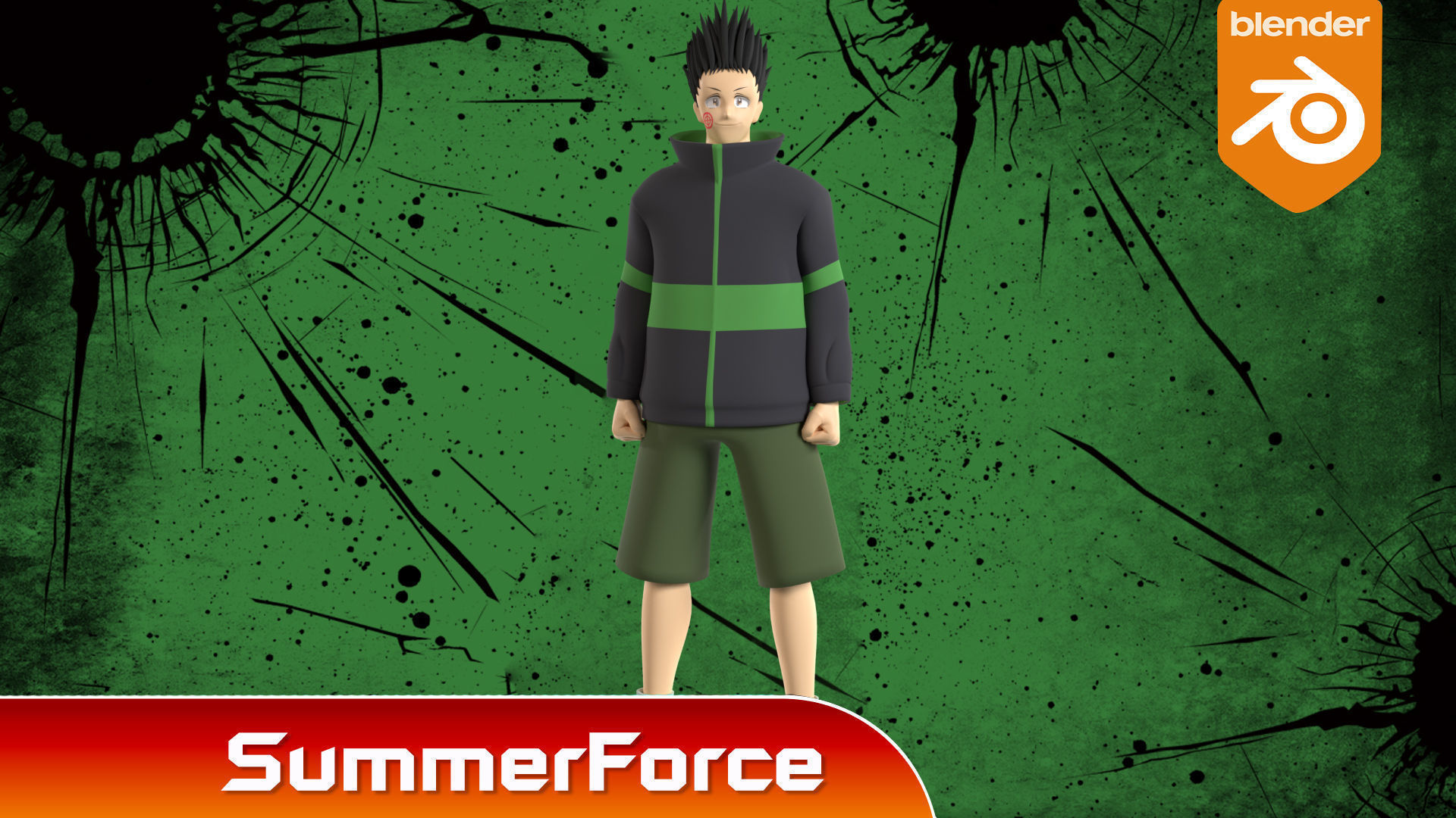 Heisuke Mashimo - Sakamoto Days 3D model_2