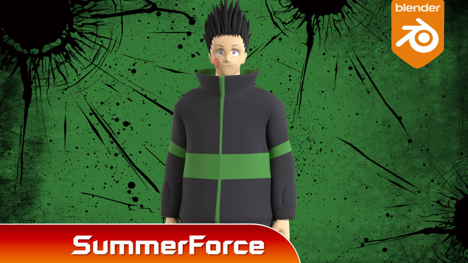 Heisuke Mashimo - Sakamoto Days 3D model_1