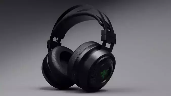 Razer Wireless Headset 3D model