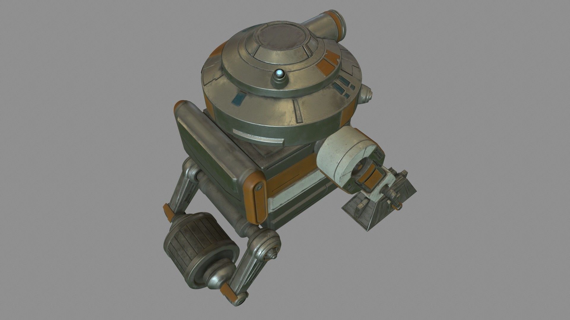 Star War T7-O1 Droid Robot 3D model_4
