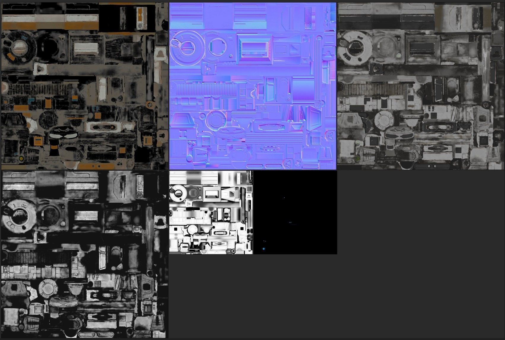 Star War T7-O1 Droid Robot 3D model_24