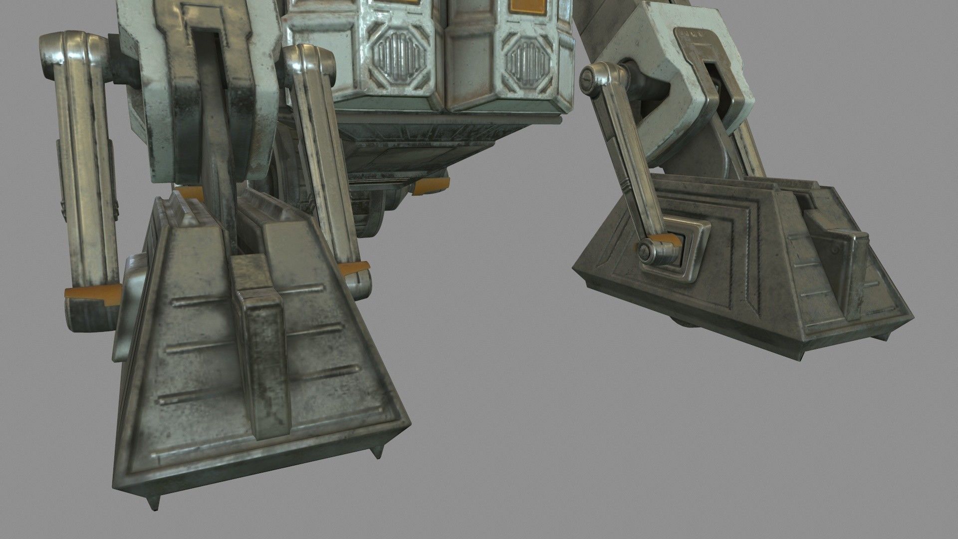 Star War T7-O1 Droid Robot 3D model_8