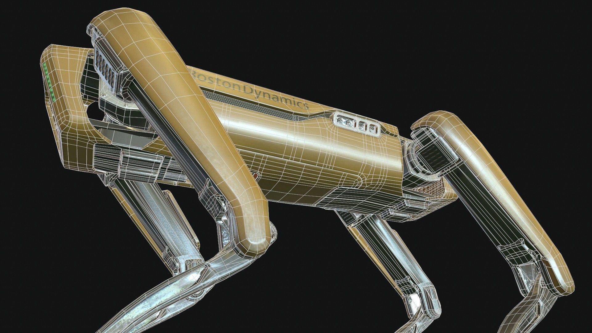 Spot Mini Robot 3D model_14