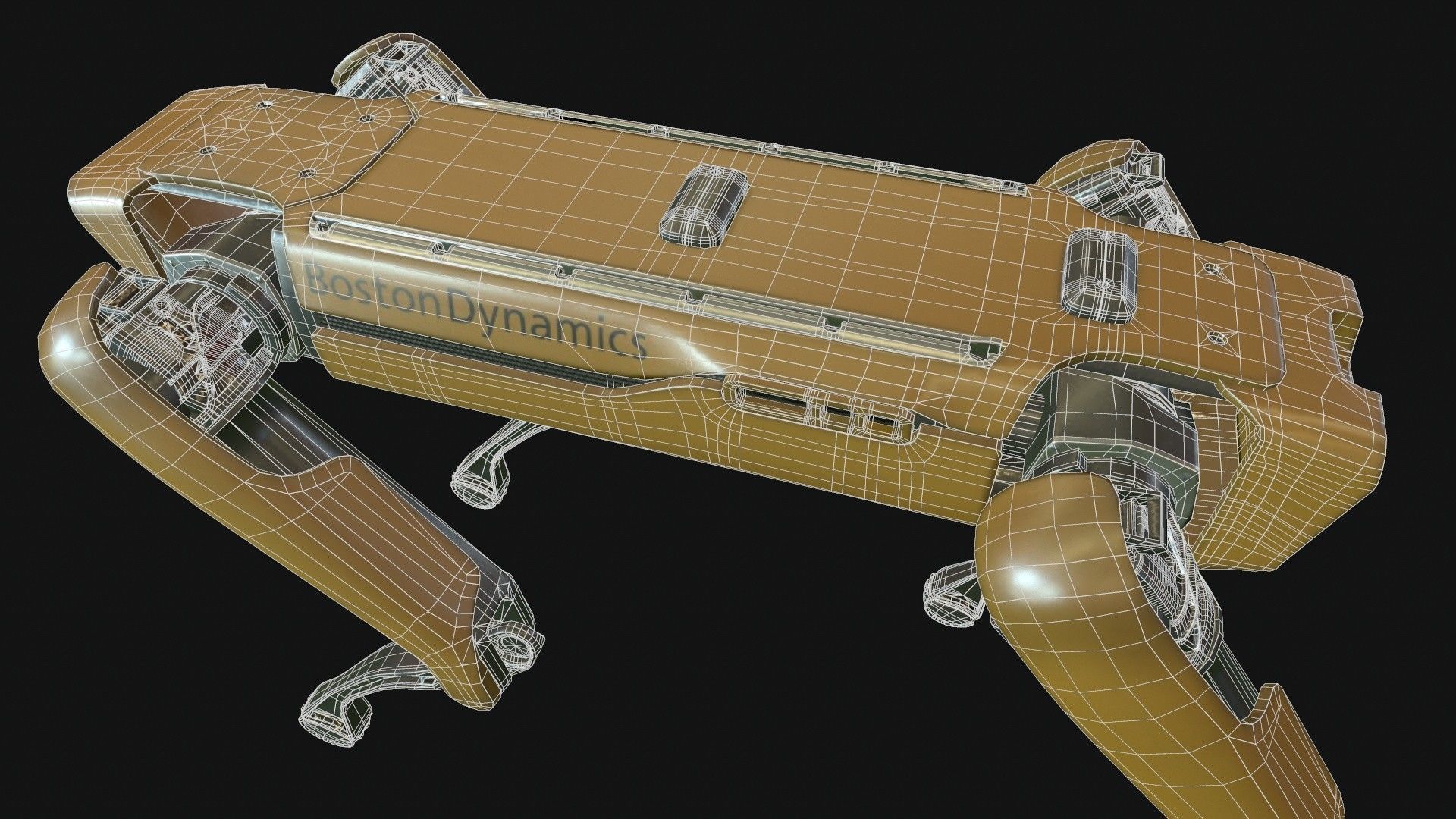 Spot Mini Robot 3D model_15