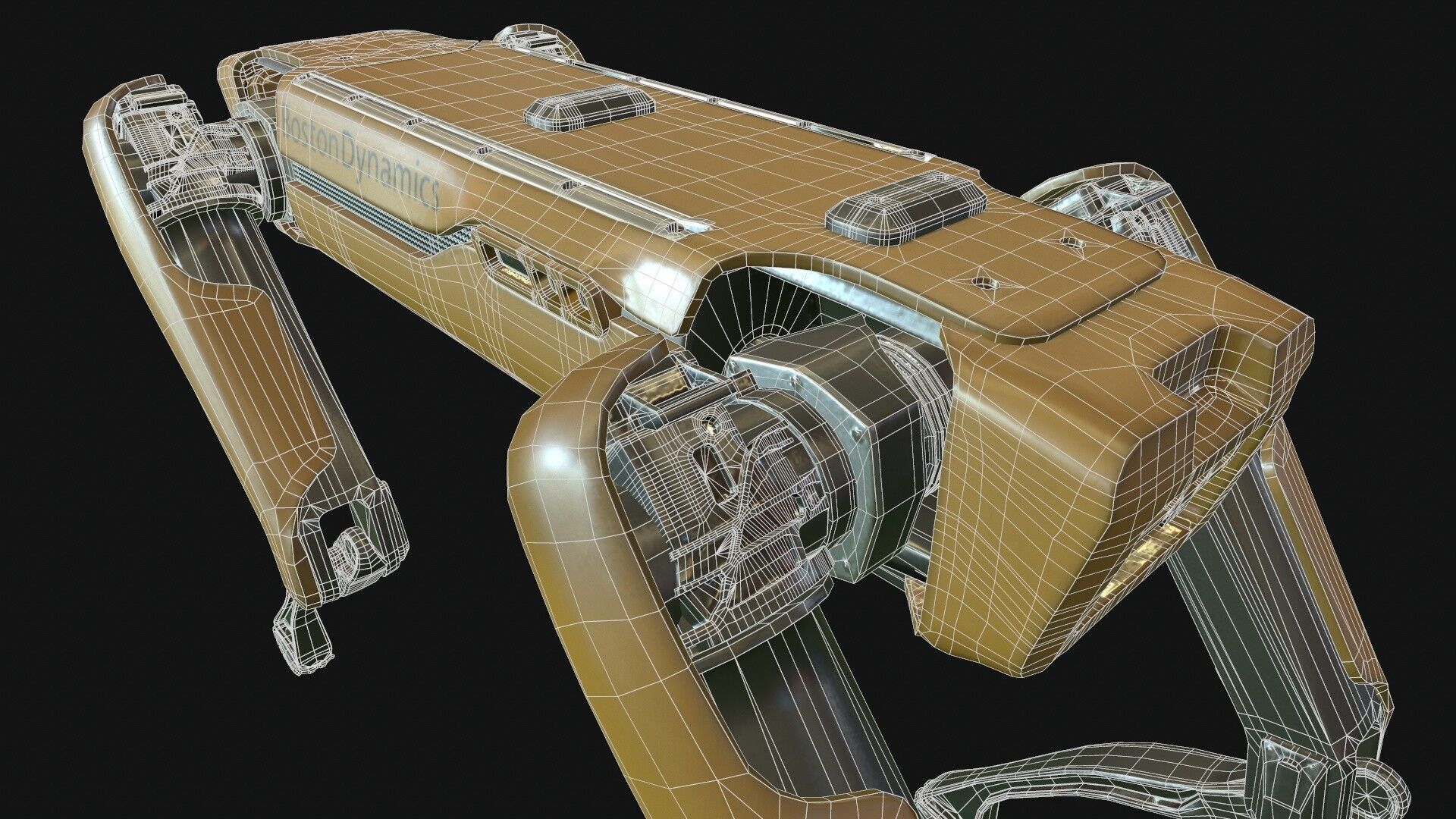 Spot Mini Robot 3D model_17