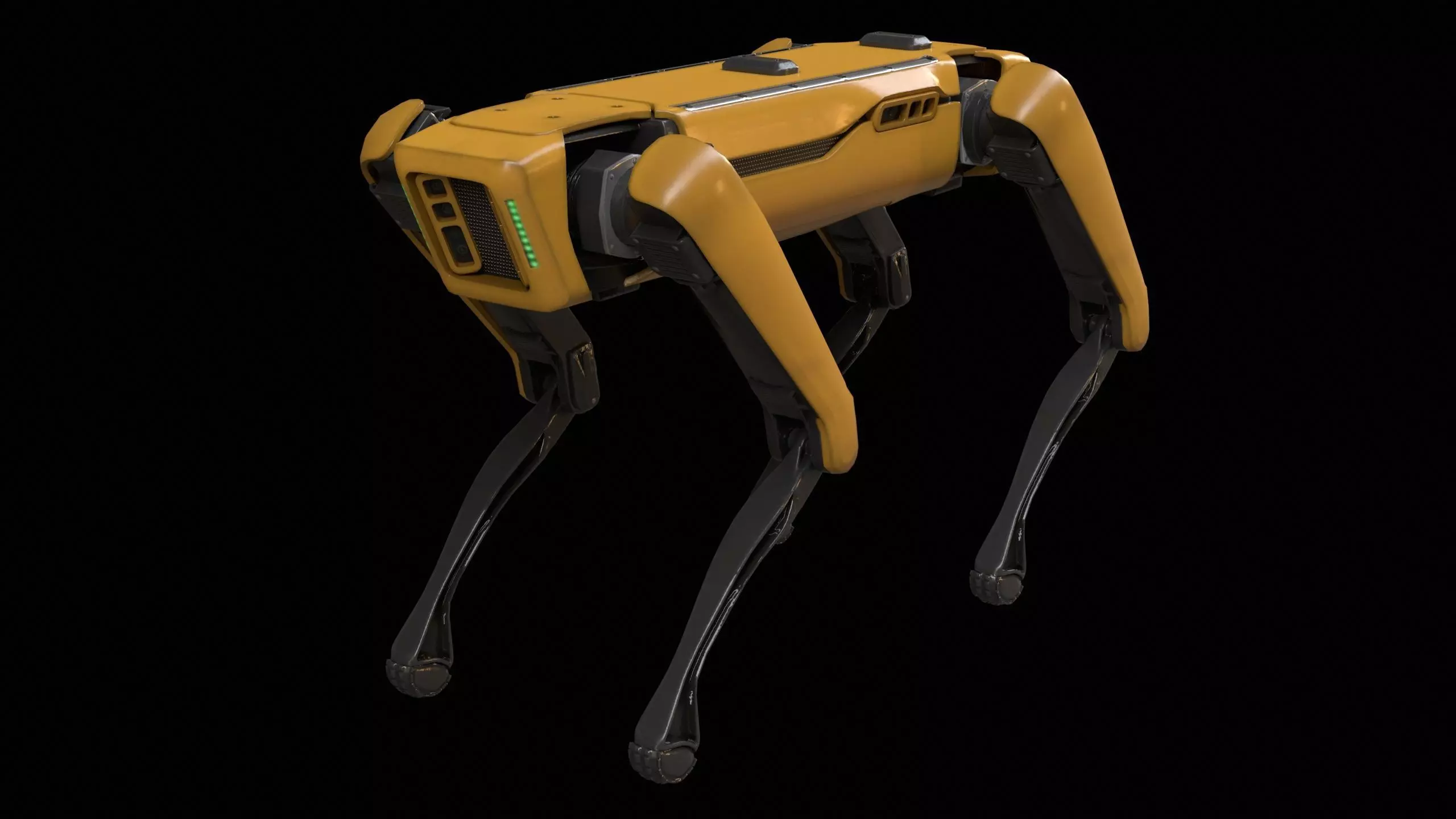 Spot Mini Robot Low-poly 3D model