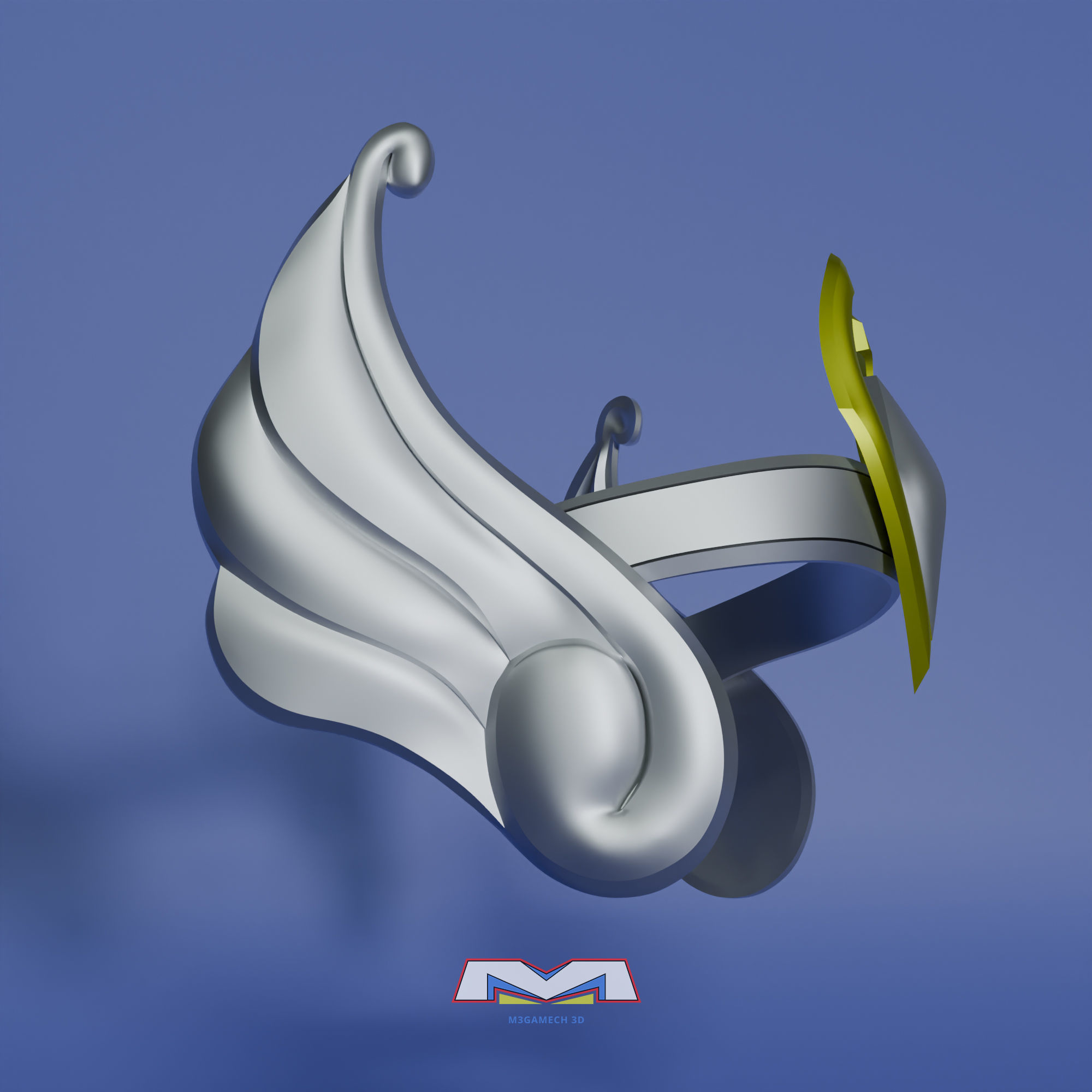 Saint Seiya Helmet Pegasus V5 Manga or V3 Anime 3D print model_3