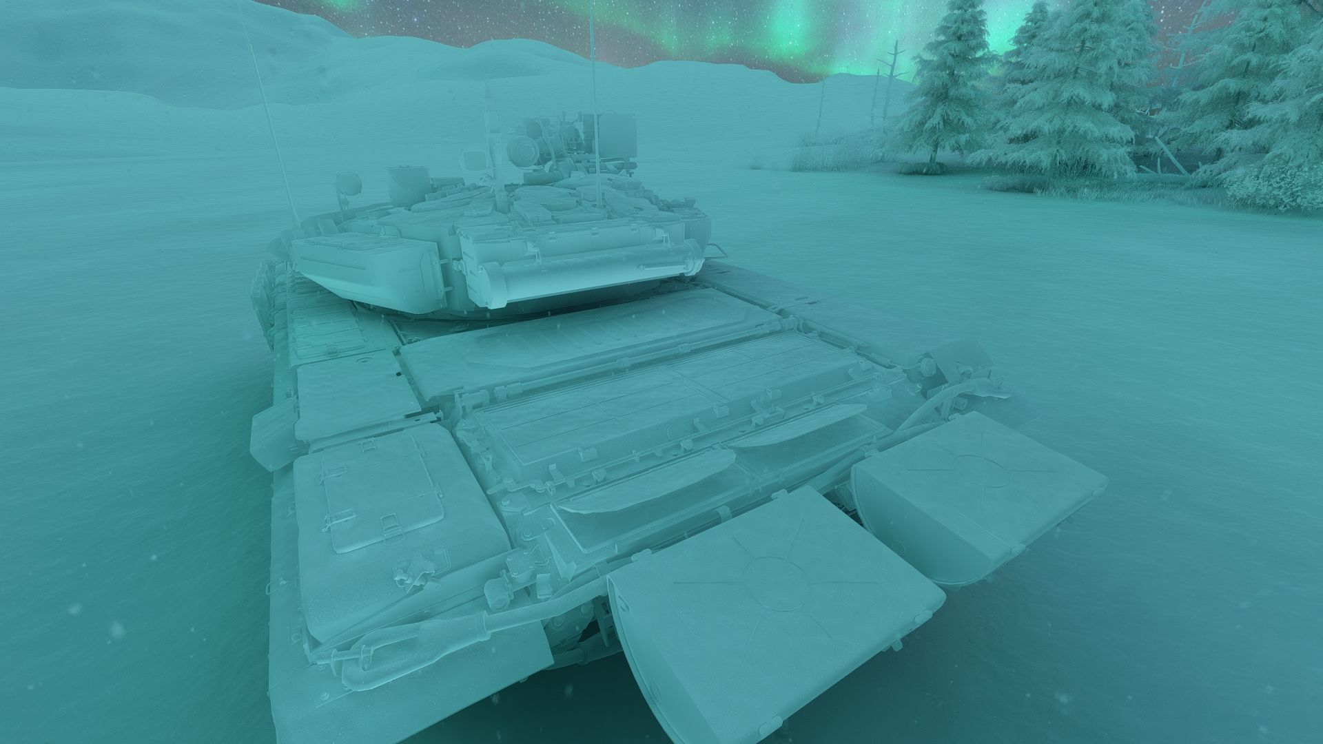 Tank T-90 3D model_29