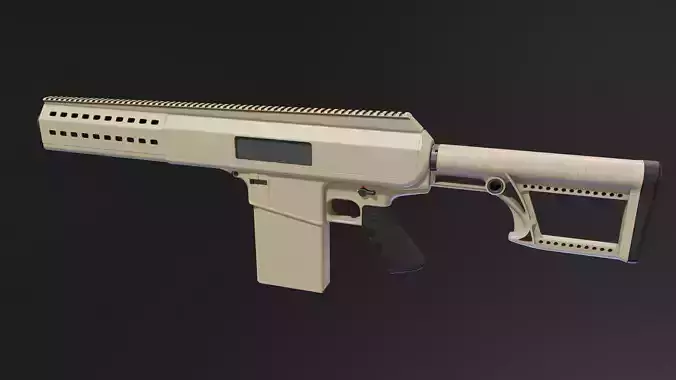 Barrett SSRS Low-poly 3D model