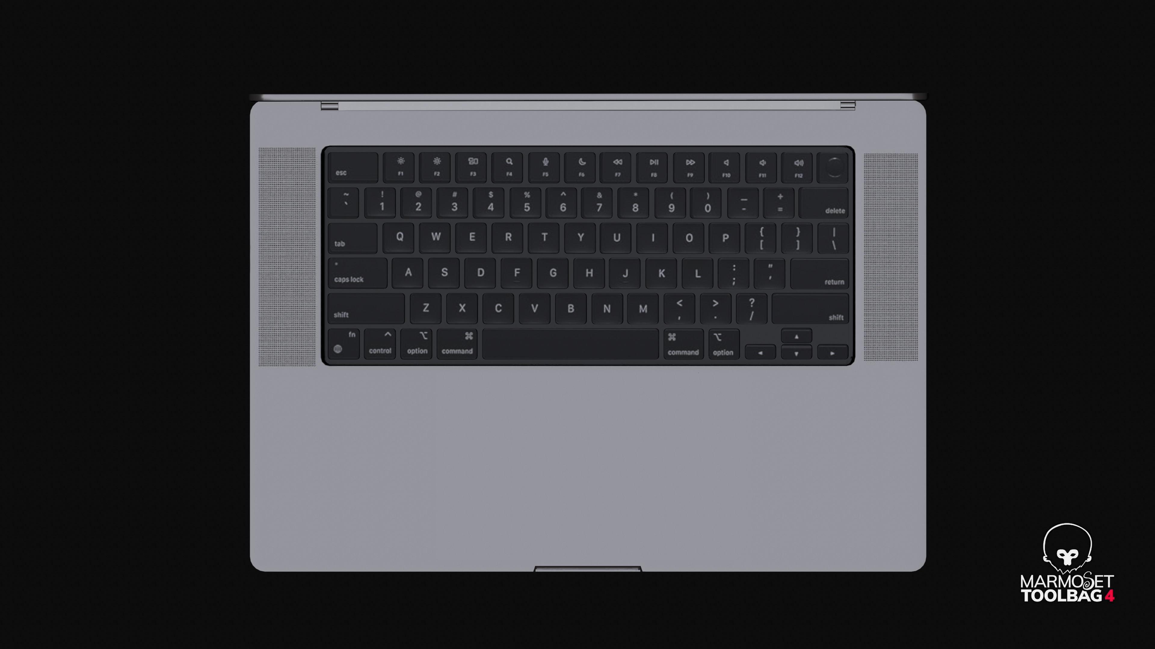 Apple Silicon MacBook Pro  14 3D Model 3D model_5