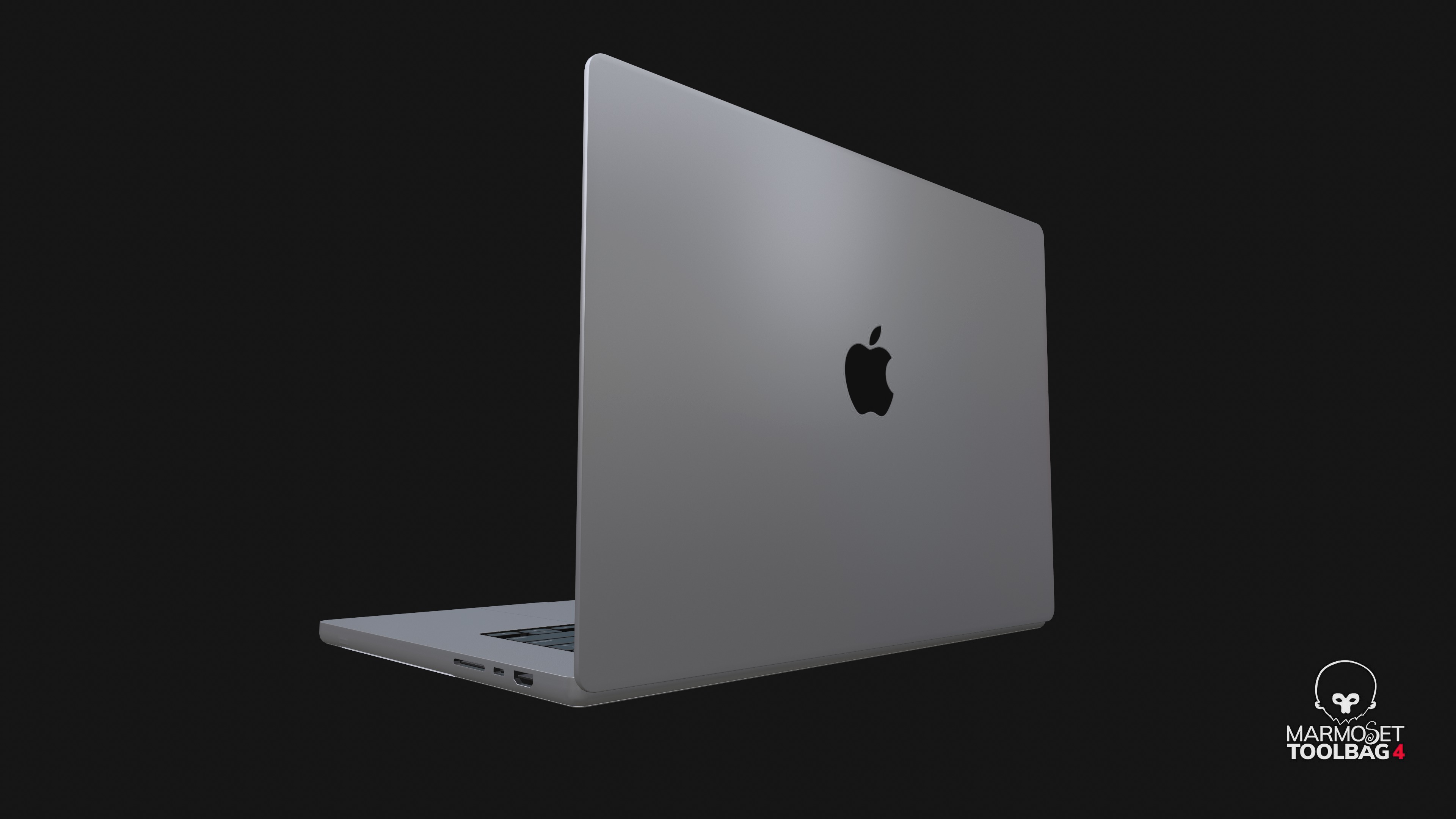 Apple Silicon MacBook Pro  14 3D Model 3D model_9