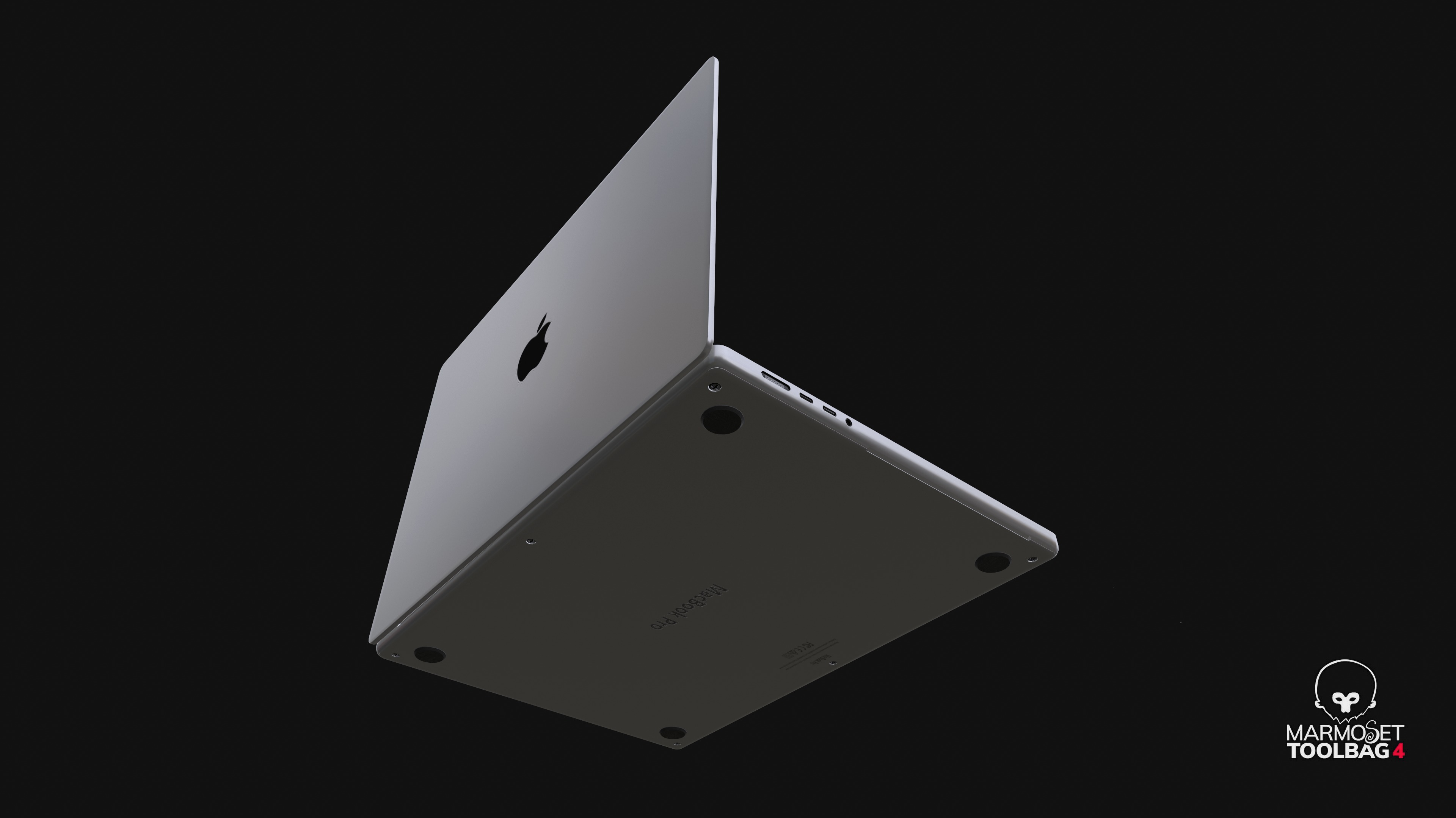 Apple Silicon MacBook Pro  14 3D Model 3D model_8