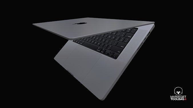 Apple Silicon MacBook Pro  14 3D Model 3D model