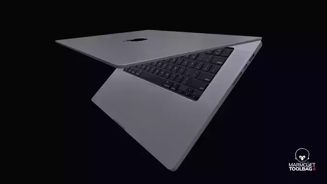 Apple Silicon MacBook Pro  14 3D Model