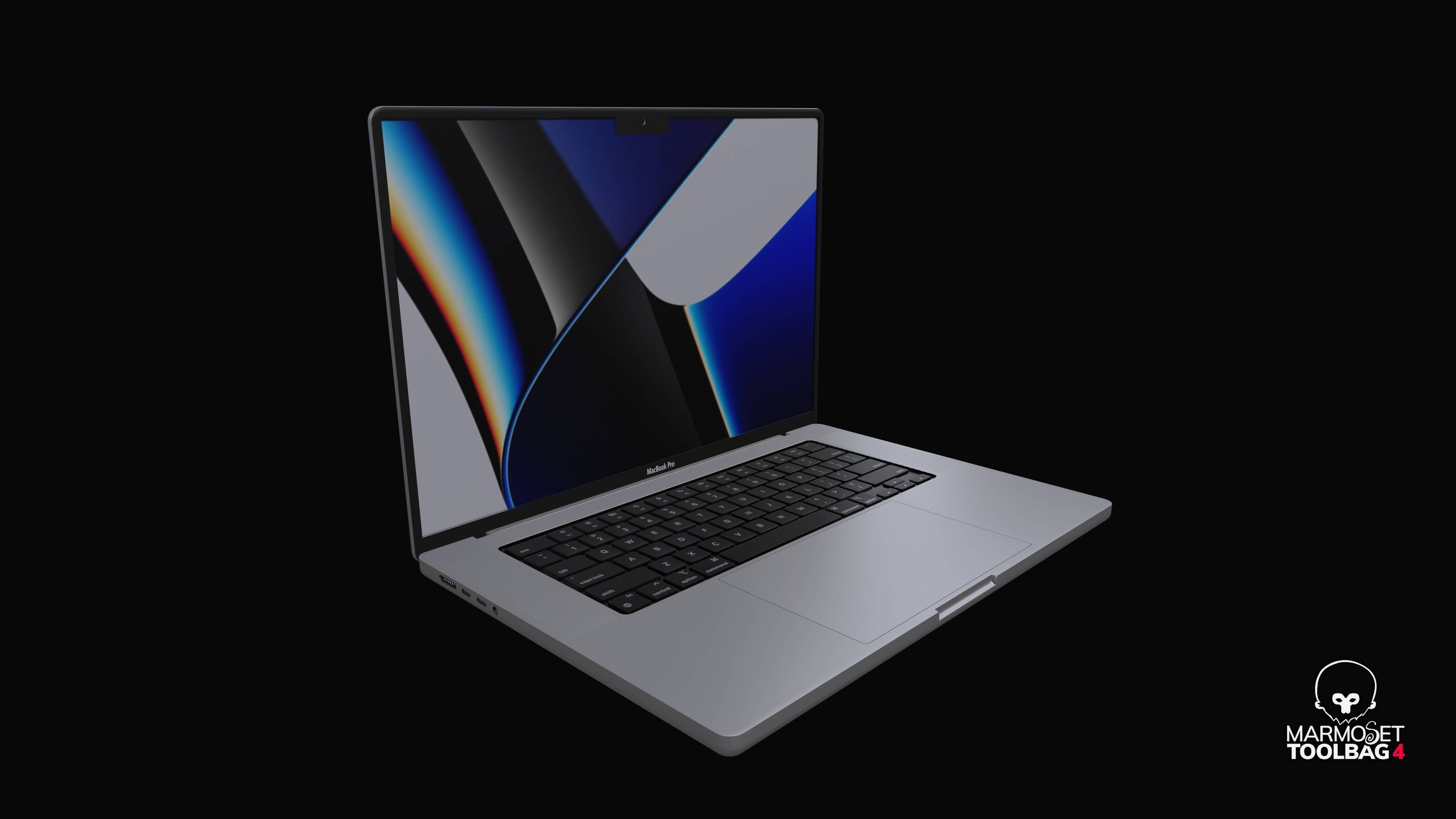 Apple Silicon MacBook Pro  14 3D Model 3D model_7