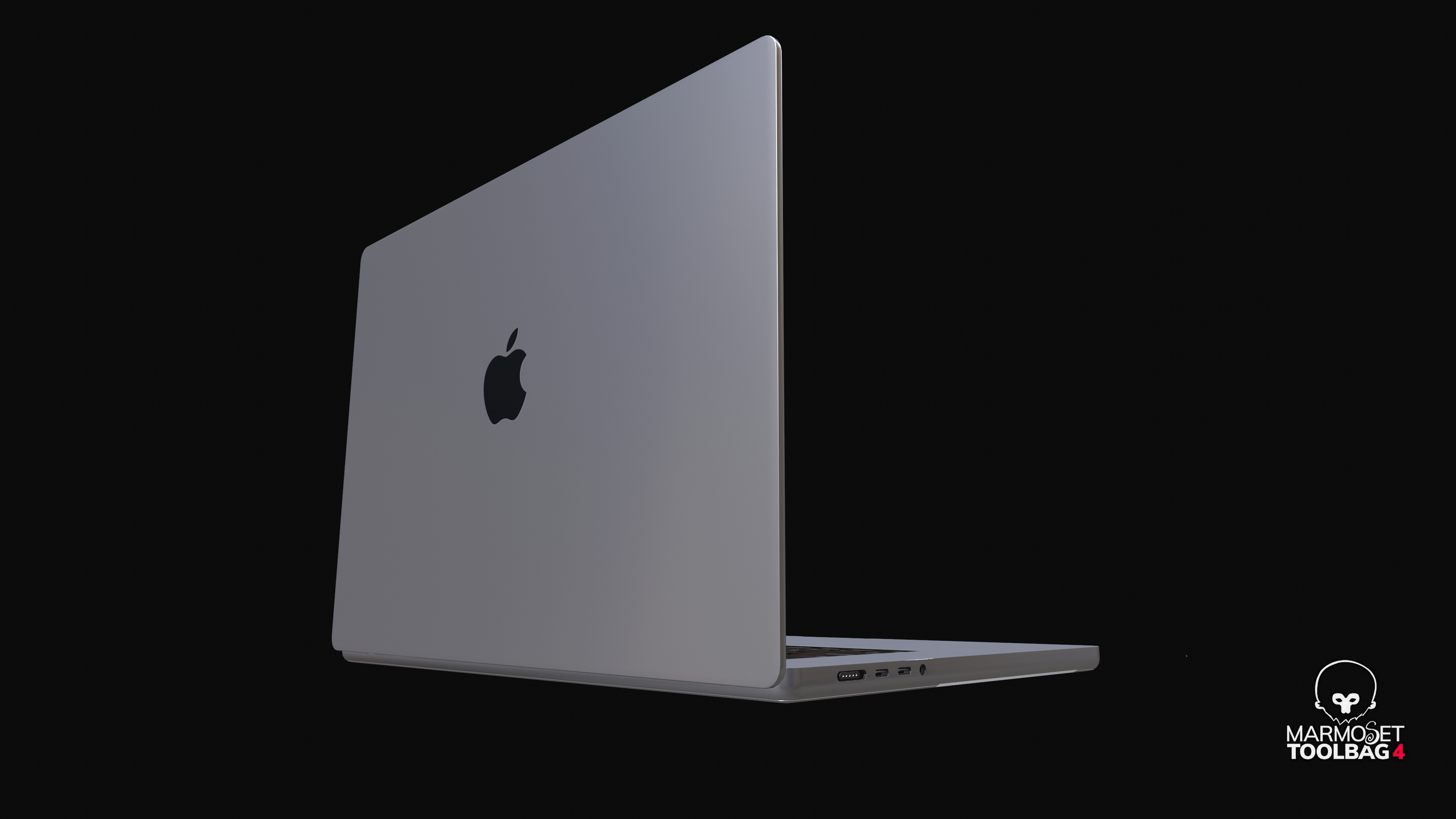 Apple Silicon MacBook Pro  14 3D Model 3D model_6
