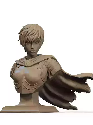 Casca Bust 3D Print 3D print model