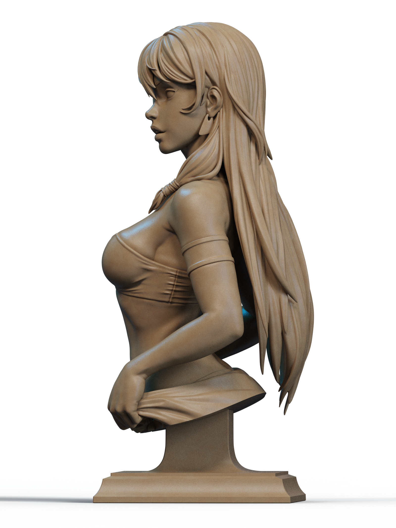 Kida Bust 3D Print 3D print model_1