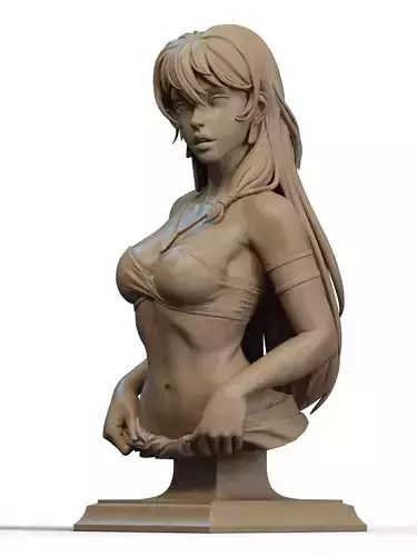 Kida Bust 3D Print 3D print model