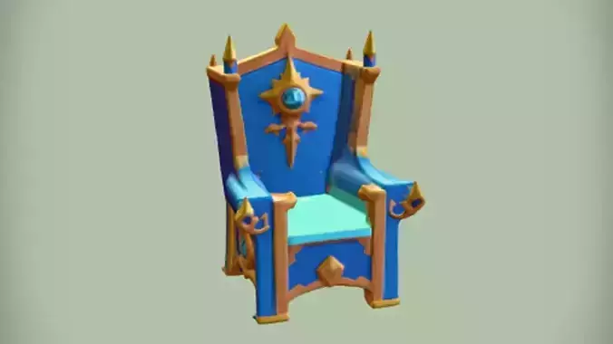 ornate fantasy throne 