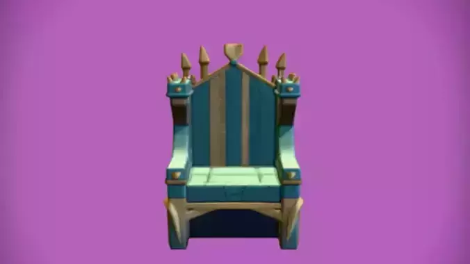 ornate fantasy throne 