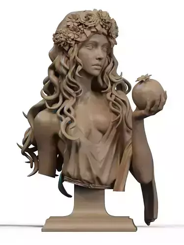 Persephone Bust 3D Print