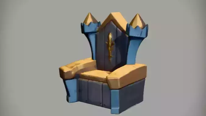 fantasy throne or chair