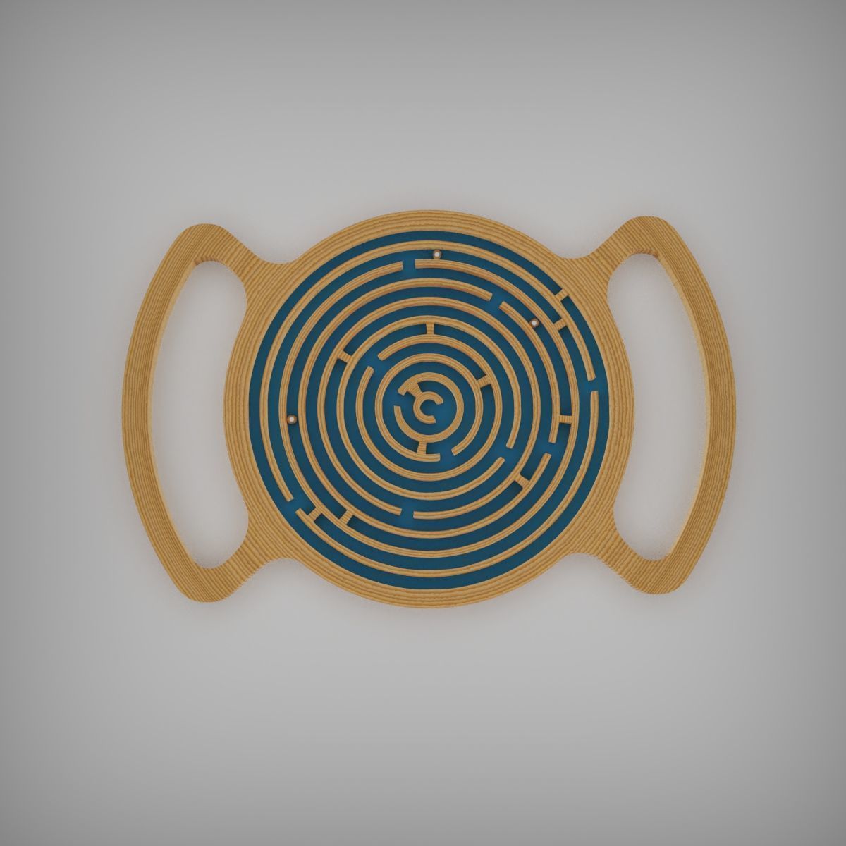 Ball Maze 3D print model_5