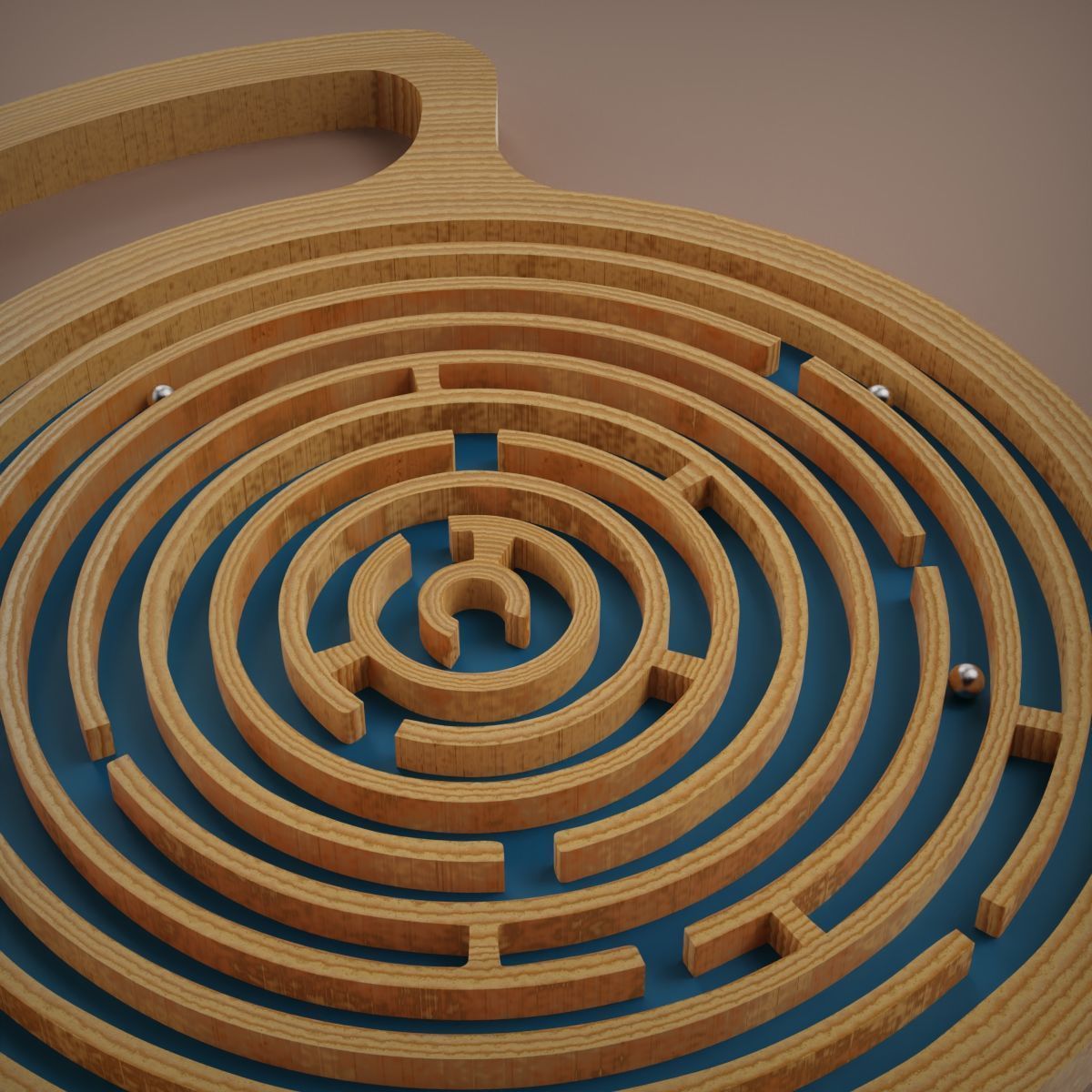 Ball Maze 3D print model_2