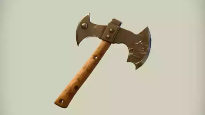 double headed battle axe